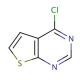 4-Chlorothieno[2,3-d]pyrimidine (CAS 14080-59-2) - chemical structure image