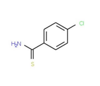 4-Chlorothiobenzamide (CAS 2521-24-6) - chemical structure image