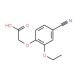 (4-cyano-2-ethoxyphenoxy)acetic acid - chemical structure image