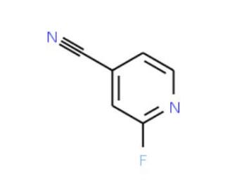 4-Cyano-2-fluoropyridine (CAS 3939-14-8) - chemical structure image