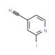 4-Cyano-2-iodopyridine (CAS 114821-24-8) - chemical structure image