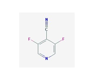 4-Cyano-3,5-difluoropyridine (CAS 1214377-09-9) - chemical structure image