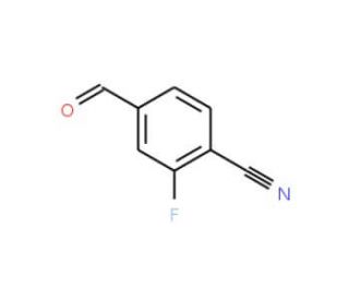 4-Cyano-3-fluorobenzaldehyde (CAS 101048-76-4) - chemical structure image