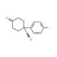 4-Cyano-4-(4-fluorophenyl)cyclohexanone (CAS 56326-98-8) - chemical structure image