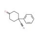 4-Cyano-4-phenylcyclohexanone (CAS 25115-74-6) - chemical structure image
