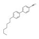 4-Cyano-4′-n-heptylbiphenyl (CAS 41122-71-8) - chemical structure image