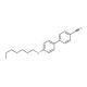 4-Cyano-4′-n-heptyloxybiphenyl (CAS 52364-72-4) - chemical structure image