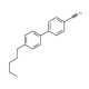 4-Cyano-4′-n-pentylbiphenyl (CAS 40817-08-1) - chemical structure image