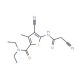 4-Cyano-5-[(cyanoacetyl)amino]-N,N-diethyl-3-methylthiophene-2-carboxamide - chemical structure image