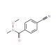 4-Cyano-N-methoxy-N-methylbenzenecarboxamide (CAS 116332-64-0) - chemical structure image