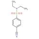 4-cyano-N,N-diethylbenzenesulfonamide - chemical structure image
