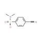 4-cyano-N,N-dimethylbenzenesulfonamide - chemical structure image