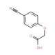 (4-Cyano-phenoxy)-acetic acid (CAS 1878-82-6) - chemical structure image