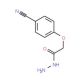 (4-Cyano-phenoxy)-acetic acid hydrazide - chemical structure image
