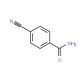 4-Cyanobenzamide (CAS 3034-34-2) - chemical structure image