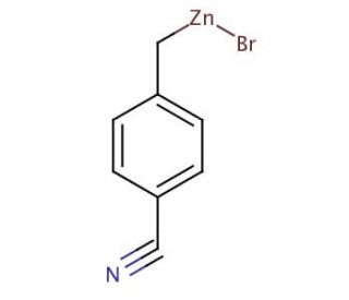 4-Cyanobenzylzinc bromide solution (CAS 135579-87-2) - chemical structure image