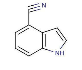 4-Cyanoindole (CAS 16136-52-0) - chemical structure image