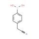 4-(Cyanomethyl)benzeneboronic acid (CAS 91983-26-5) - chemical structure image