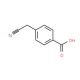 4-(Cyanomethyl)benzoic acid (CAS 50685-26-2) - chemical structure image