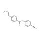 4-Cyanophenyl 4-butyl-benzoate (CAS 38690-77-6) - chemical structure image