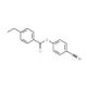 4-Cyanophenyl 4-ethyl-benzoate (CAS 56131-48-7) - chemical structure image