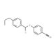 4-Cyanophenyl 4-propyl-benzoate (CAS 56131-49-8) - chemical structure image