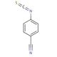 4-Cyanophenyl isothiocyanate (CAS 2719-32-6) - chemical structure image