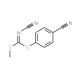 (4-Cyanophenyl) methyl cyanocarbonimidodithioate - chemical structure image