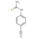 (4-Cyanophenyl)thiourea (CAS 3460-55-7) - chemical structure image