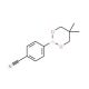 4-Cyanophenylboronic acid, neopentyl glycol ester (CAS 214360-44-8) - chemical structure image