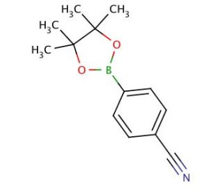 4-Cyanophenylboronic acid pinacol ester (CAS 171364-82-2) - chemical structure image