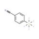 4-Cyanophenylsulphur pentafluoride (CAS 401892-85-1) - chemical structure image