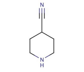 4-Cyanopiperidine (CAS 4395-98-6) - chemical structure image