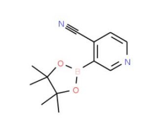 4-Cyanopyridine-3-boronic acid pinacol ester (CAS 878194-91-3) - chemical structure image