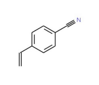 4-Cyanostyrene (CAS 3435-51-6) - chemical structure image