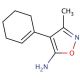 4-cyclohex-1-en-1-yl-3-methylisoxazol-5-amine - chemical structure image