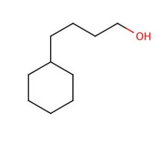 4-Cyclohexyl-1-butanol (CAS 4441-57-0) - chemical structure image