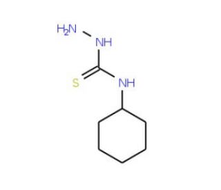 4-Cyclohexyl-3-thiosemicarbazide (CAS 21198-18-5) - chemical structure image
