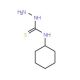 4-Cyclohexyl-3-thiosemicarbazide (CAS 21198-18-5) - chemical structure image