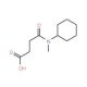 4-[Cyclohexyl(methyl)amino]-4-oxobutanoic acid (CAS 714278-92-9) - chemical structure image