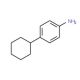 4-Cyclohexylaniline (CAS 6373-50-8) - chemical structure image