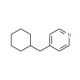 4-Cyclohexylmethyl-pyridine - chemical structure image