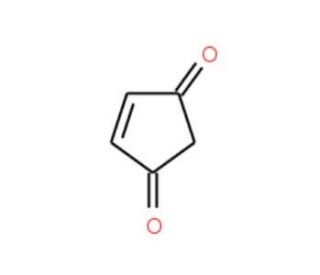 4-Cyclopentene-1,3-dione (CAS 930-60-9) - chemical structure image