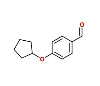 4-(cyclopentyloxy)benzaldehyde (CAS 164520-98-3) - chemical structure image