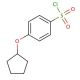 4-(cyclopentyloxy)benzenesulfonyl chloride - chemical structure image