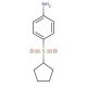 4-(cyclopentylsulfonyl)aniline - chemical structure image