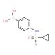 4-(Cyclopropanesulfonamido)phenylboronic acid (CAS 1072945-68-6) - chemical structure image