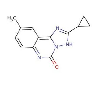 4-cyclopropyl-12-methyl-3,5,6,8-tetraazatricyclo[7.4.0.0{2,6}]trideca-1(9),2,4,10,12-pentaen-7-one - chemical structure image
