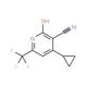 4-Cyclopropyl-2-hydroxy-6-trifluoromethyl-nicotinonitrile - chemical structure image