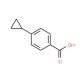 4-Cyclopropylbenzoic acid (CAS 1798-82-9) - chemical structure image